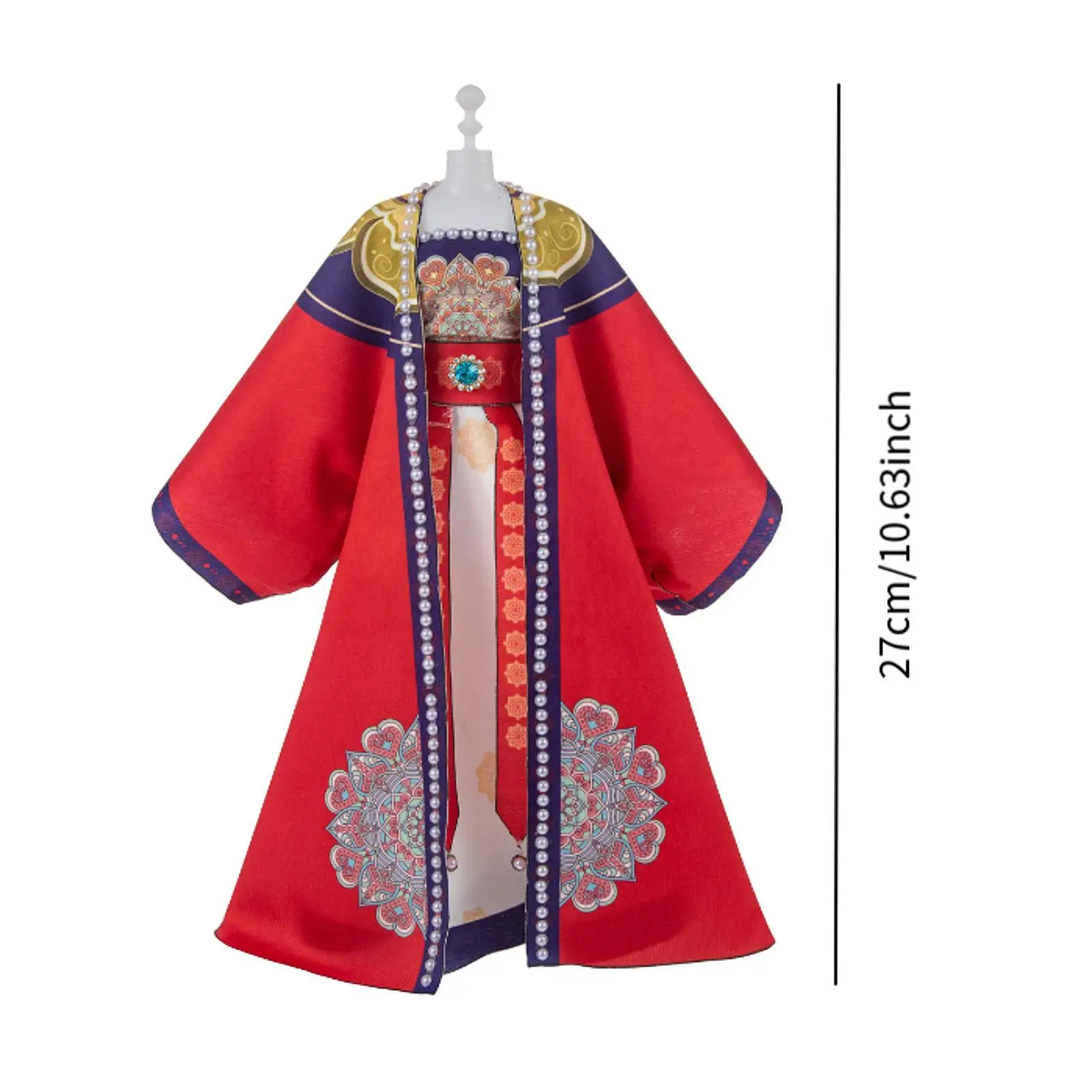 Chinesische traditionelle alte Puppenkleidung für Sammler-Cosplay-Foto-Requisiten