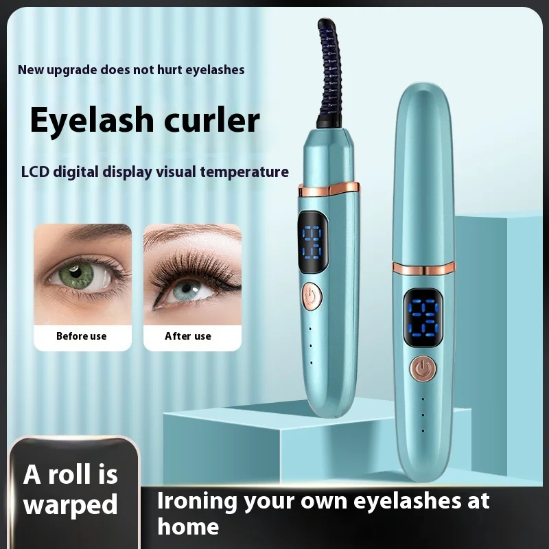 

Electric Eyelash Curler Portable Eyelash Curling Device Quick Natural Eyelash Curler Long Lasting Make up Tool