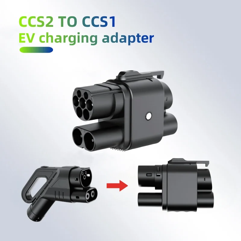 

RIYS CCS2 to CCS1 Adapter from CCS2 Charger to CCS1 EV CCS2 to CCS1 Electric Vehicle Charger DC AC Fast Ev Charging Adapter