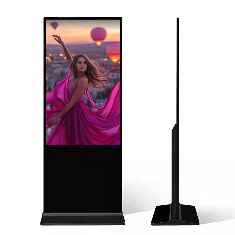شاشة عرض الوسائط الإعلانية LCD تعرض اللافتات الرقمية 22In Android Kiosk Advertising Display