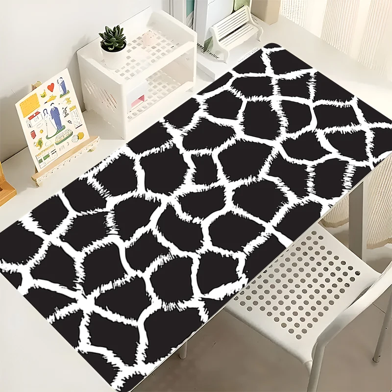 Mousepad Computer New Mouse Pads Keyboard Pad Leopard Print Pattern Mouse Mat Gamer Soft Office PC Carpet Table Mat Desktop Mat