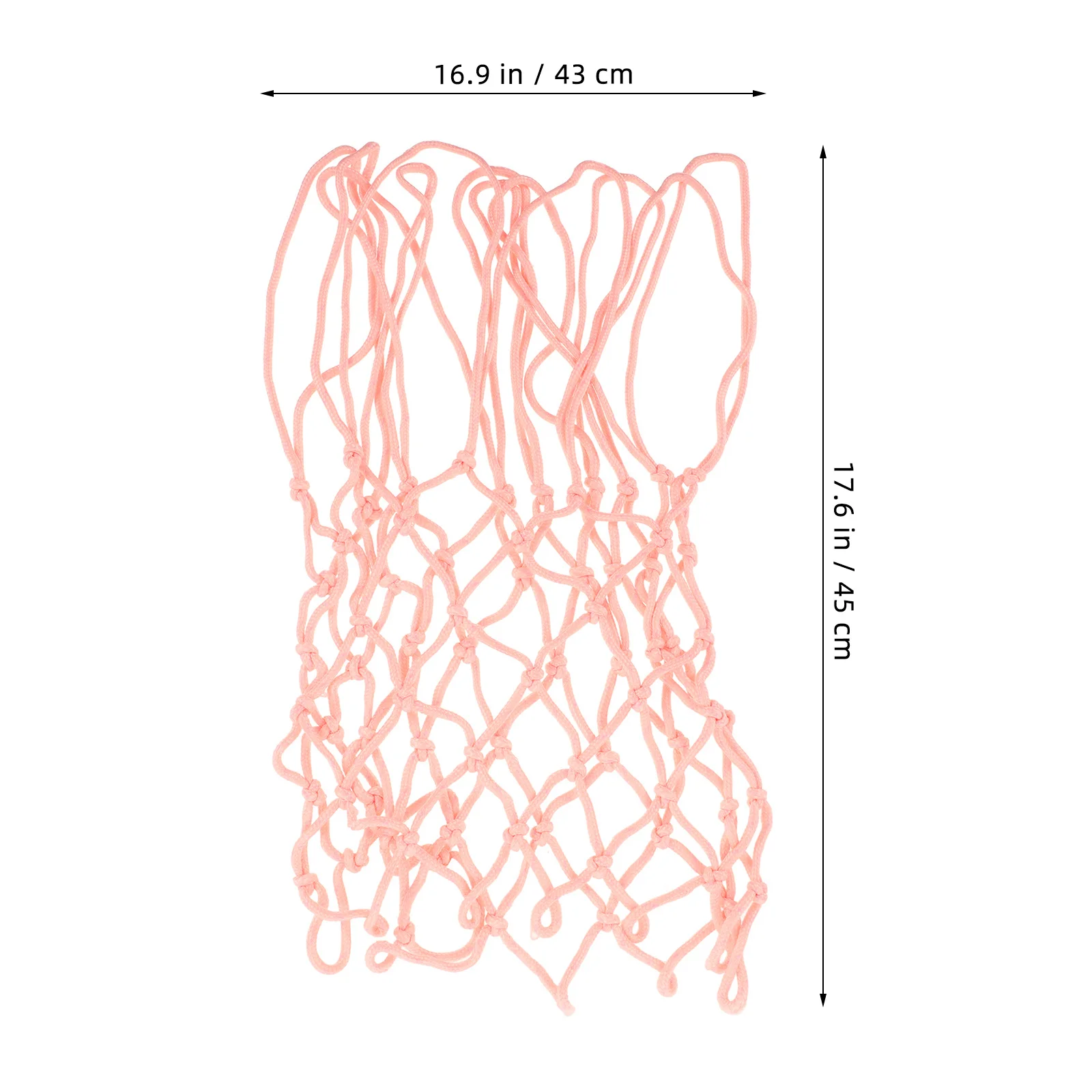 Red de baloncesto luminosa para exteriores, marco de repuesto duradero, diseño sin enredos para parque, Campus, cancha, suministros de baloncesto