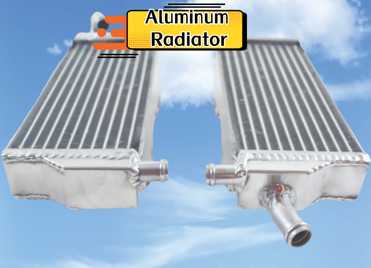 

For Honda CR250 CR250R CR 250 R 1992-1996 2-stroke Aluminum Radiator