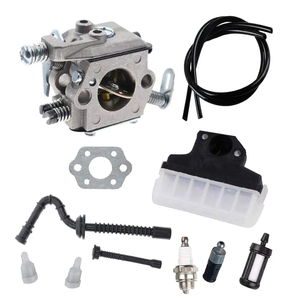 Carburetor Kit Replacement Auto Parts Tune Up Kit Plastic Carburetor Repair for MS250 Chainsaw
