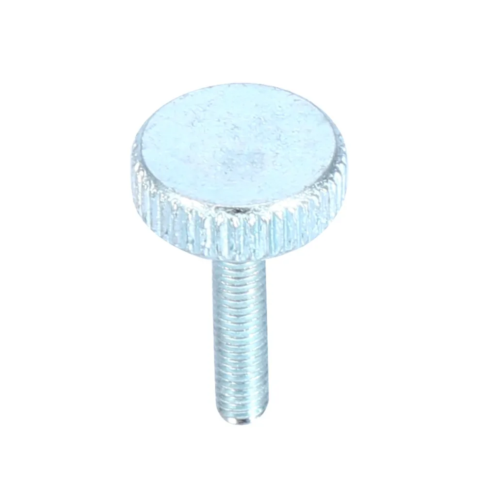 30pcs Premium Fully Threaded Knurled Head Bolts Flat Knurled Head Single Layer Step Thumb Screws Fastener Screws Monitor Mount