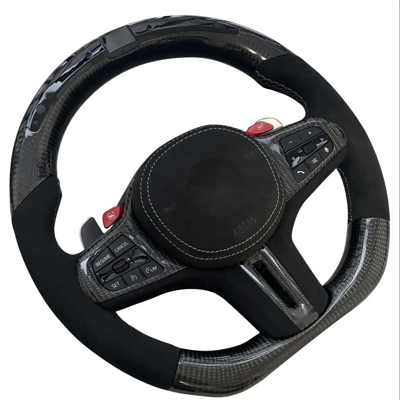 M Steering wheel for BMW G01 G02 G05 G06 G07 G08 G11 G12 G14 G15 G16 G17 G20 G29 G30 G31 G32 G80 G82 F92 X3 X4 X5 X6 X7 F90 M5