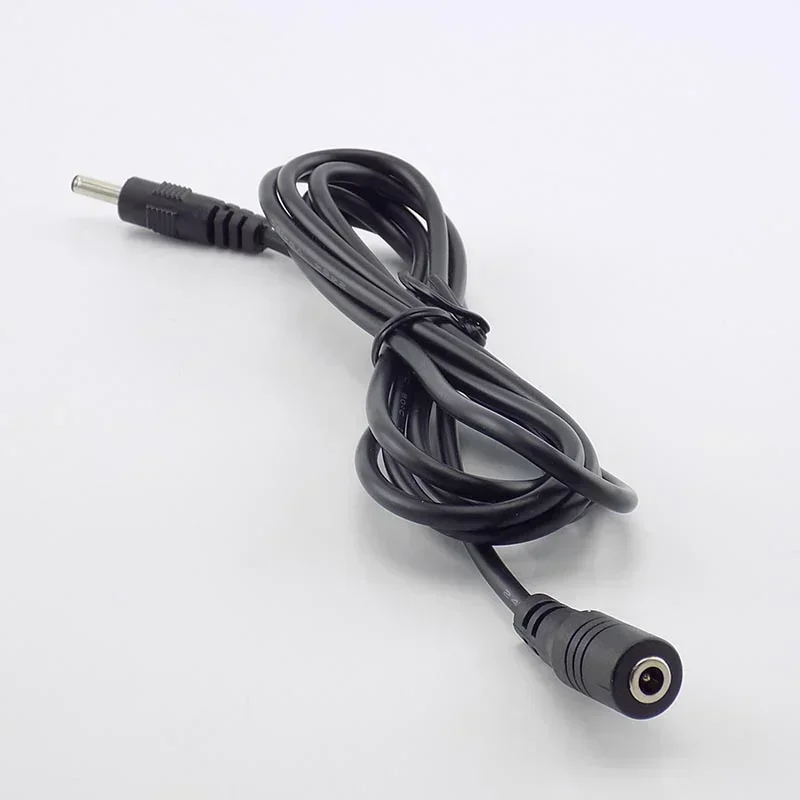 DC Extension Cable 1M 1.5M 3M 5M 3.5mm X 1.35mm Female To Male Plug for 5V 2A Power Adapter Cord Home CCTV Camera LED Strip