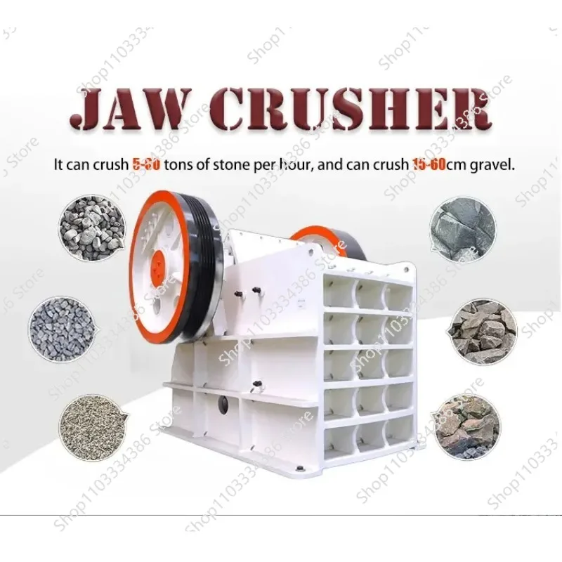 150*250 Mini Mobile Limestone Rock Stone Jaw Crusher Machine with Vibrating Screen