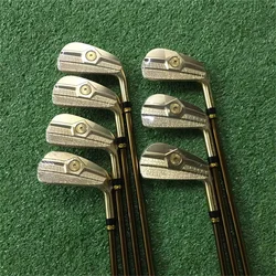 New Golf Irons I.H.A  XP-306 hollow gold Golf Irons gold 7pcs 456789p Steel or graphite golfclubs