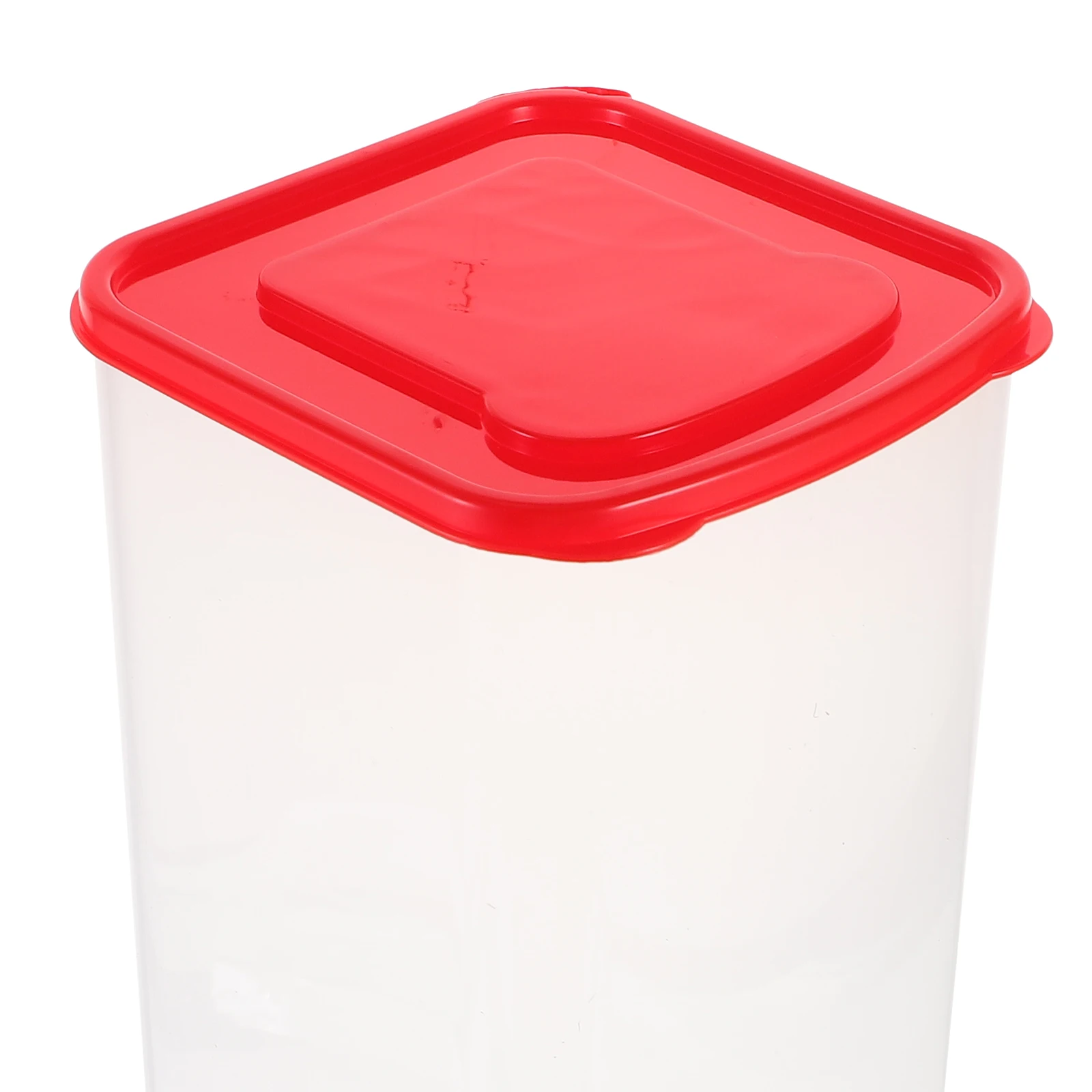 

Bread Storage Box White Plastic Sealed Design Kitchen Counter Loaf Container Keeper Holder Reusable Compact
