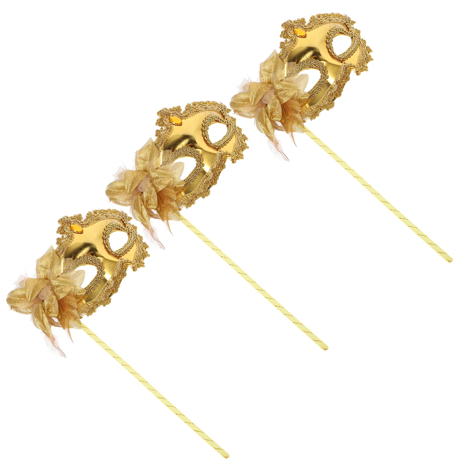 

3 Pcs Creative Costume Mask Party Eye Ball Crystal for Halloween Costumes Adults