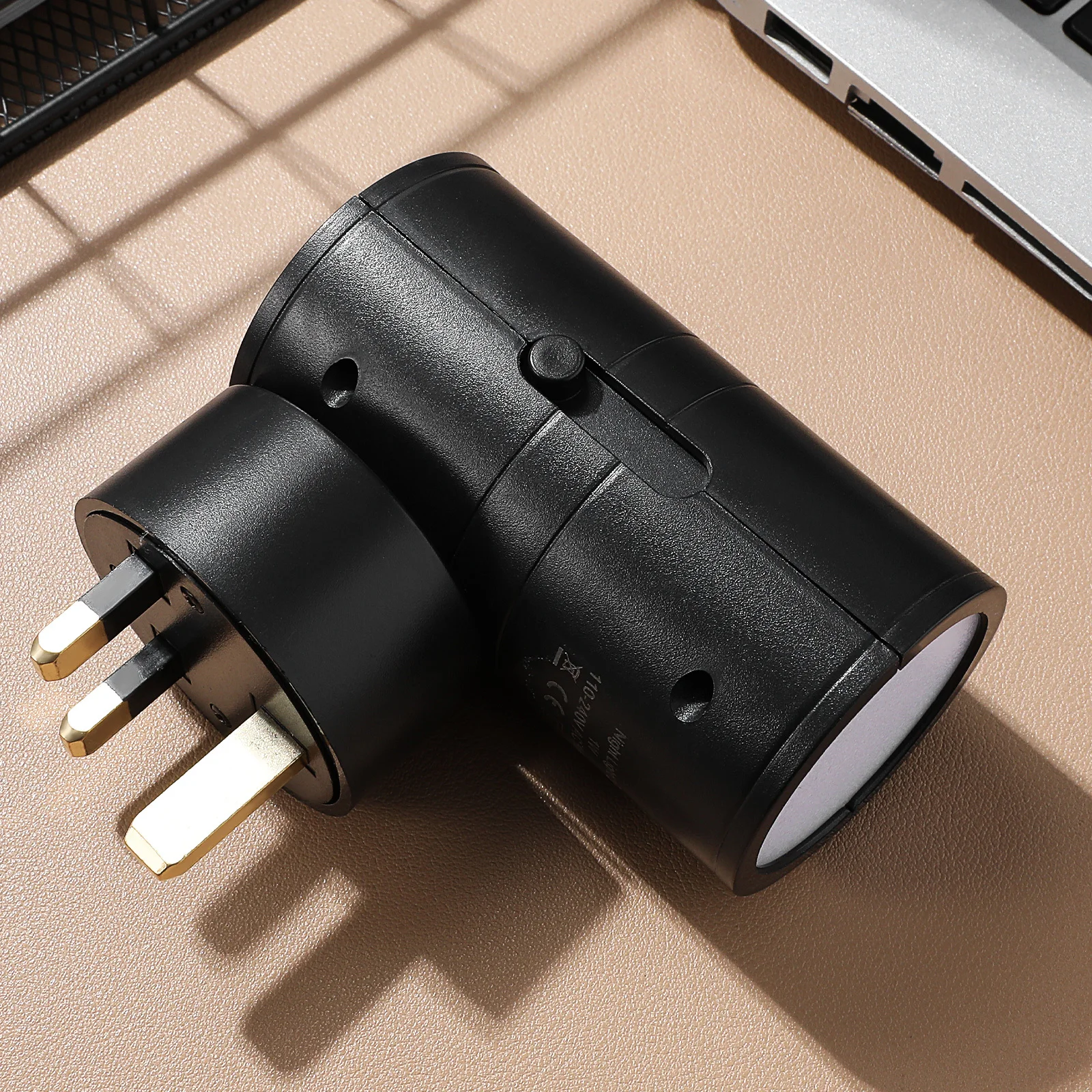 

Led Night Light Plug In Wall, Black, Adjustable Brightness, Light Sensor, Soft Glow, Easy Install, For Bedroom Kitchen