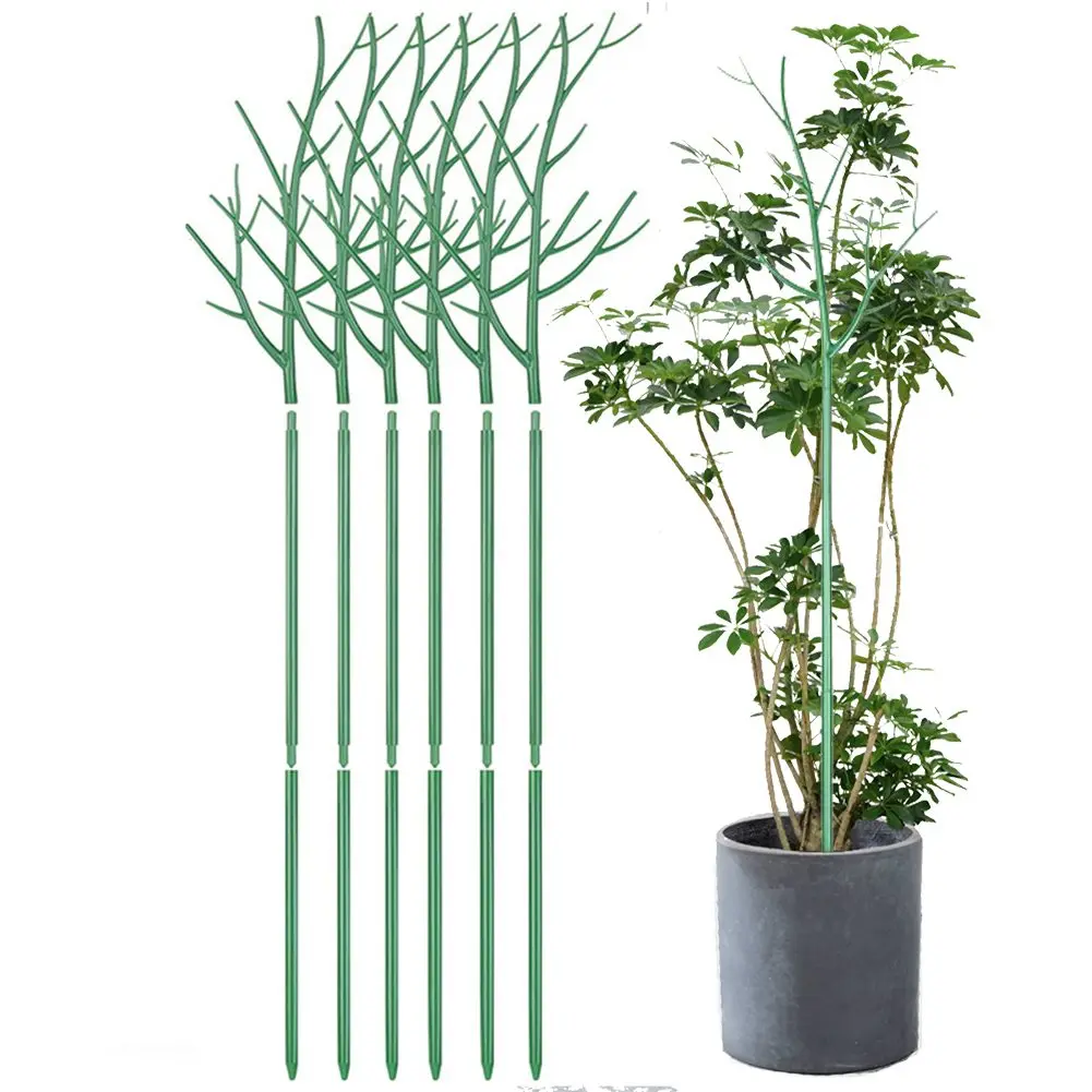 Plant Support Stakes Trellis with Detachable Twig Design for Indoor Plants Climbing Vines Succulents and Flowers