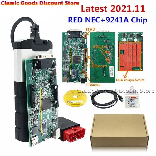 Imagen 2 del producto 2026 Mejor VD DS150E CDP Bluetooth 2021.11 Keygen VdIJk Pro ORPDC Coche Camión Obd2 Escáner Herramientas de diagnóstico