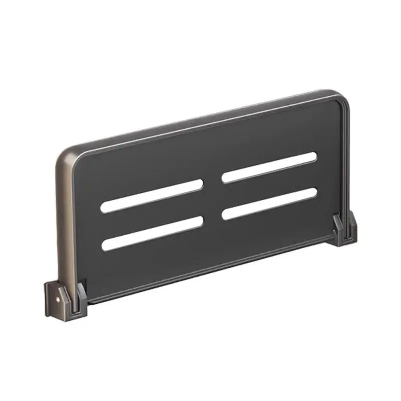 Foldable Aluminum Wall-Mounted Shelf for RV Small Fold Down Wall Shelf for Shower Gel Floating Shower Shelves for Shower Gel