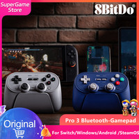 8BitDo Pro 3 Bluetooth Gamepad with Charging dock 2.4G adapter for Switch/Windows 10 Android /SteamOS /forApple iOS Controller