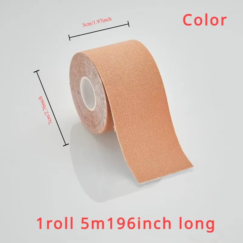 Elastische borstlifttape, huidskleur onzichtbaar, ademend, spoorloos, anti-verslapping, verzamelde melk - perfect voor strapless