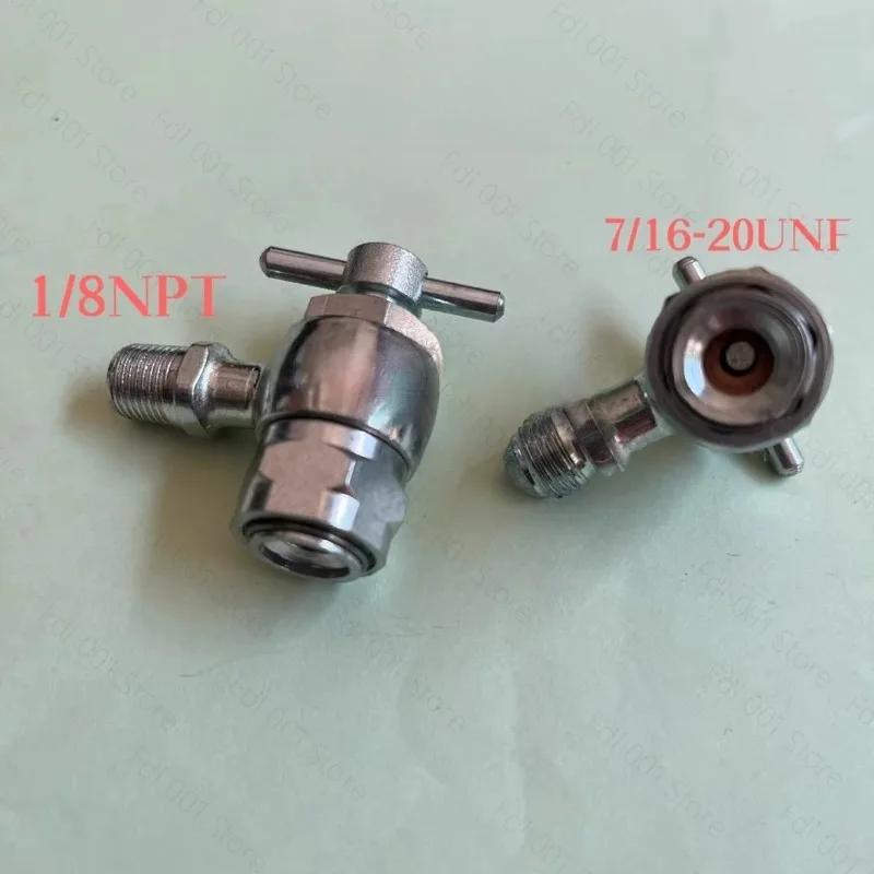 7/16-20 European and American Standard Accumulator Nitrogen Filling Tool Connector 1/8NPT
