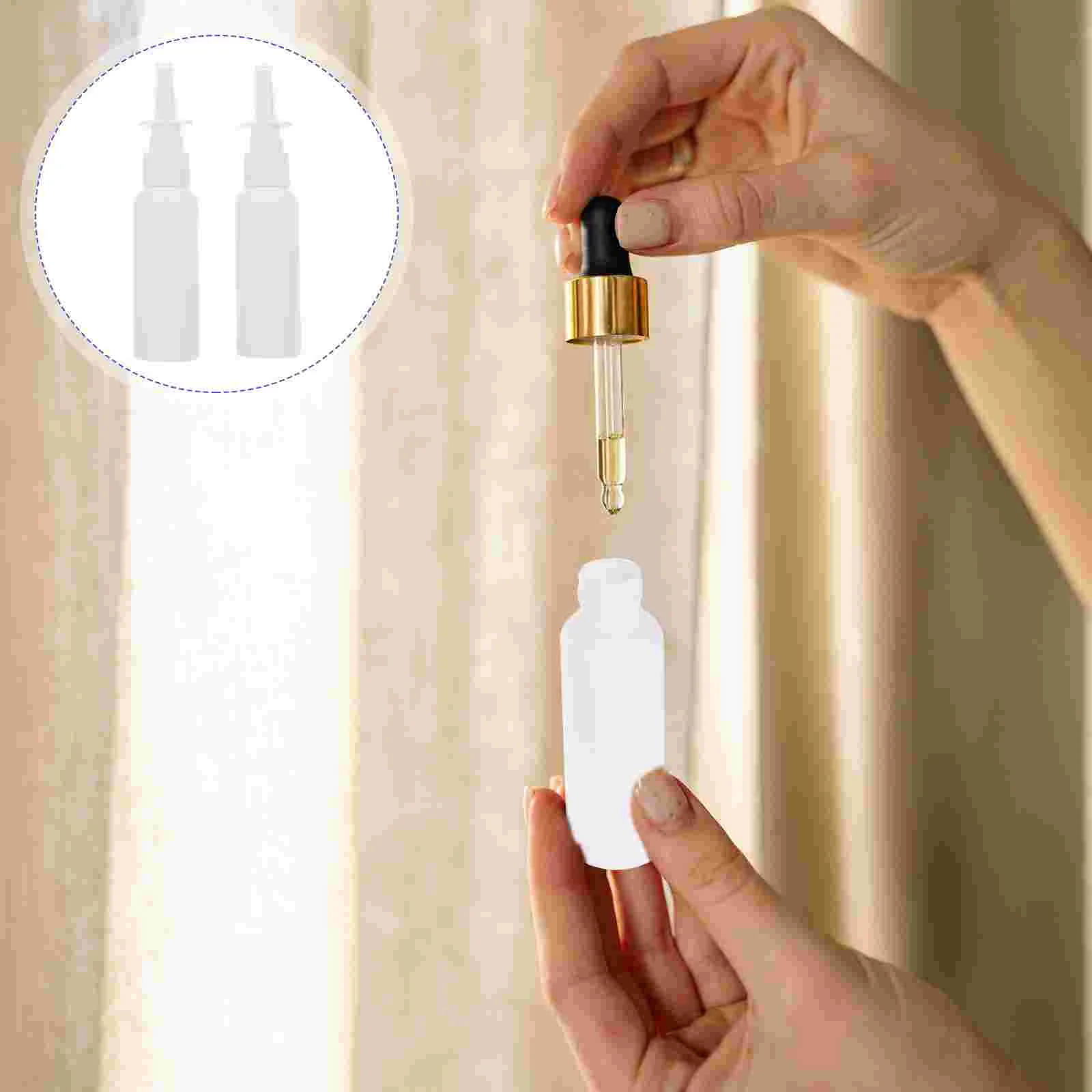 

20 Pcs Direct Spray Bottle Empty Travel Bottles for Cosmetics Plastic Perfume Sprayer