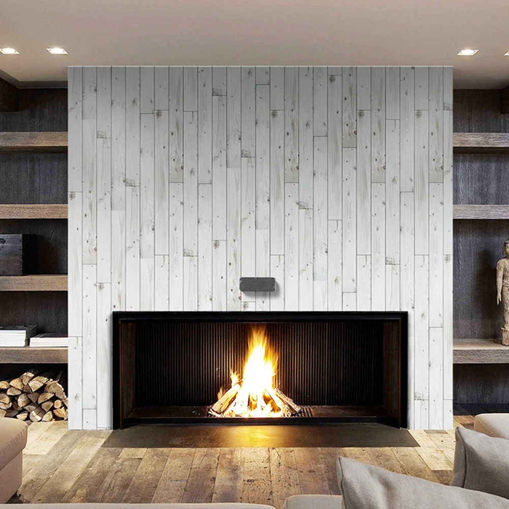 

Nordic Wood Grain Flooring Waterproof Self-Adhesive Peelable Wall Decal Decorative Floor Sticker Durable Wood Pattern Sticker
