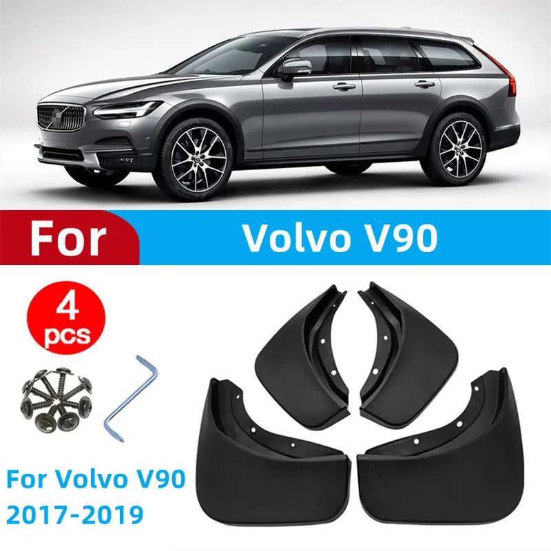 

Брызговики для Volvo V90 2017 2018 2019, брызговики, брызговики, передние и задние брызговики, автостайлинг, автомобильные аксессуары