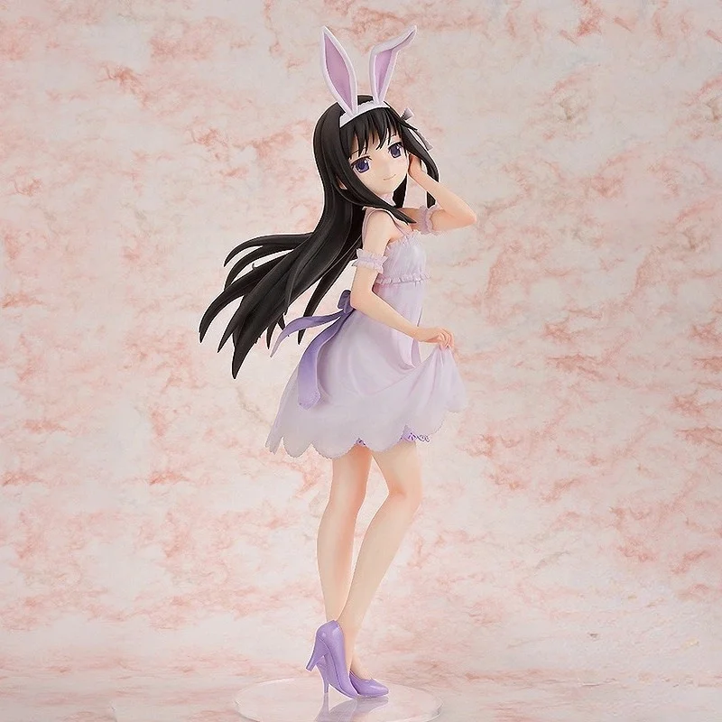 Freeing Original:Akemi Homura Rabbit ear Ver 42cm PVC Action Figure Anime Figure Model Toys Figure Collection Doll Gift