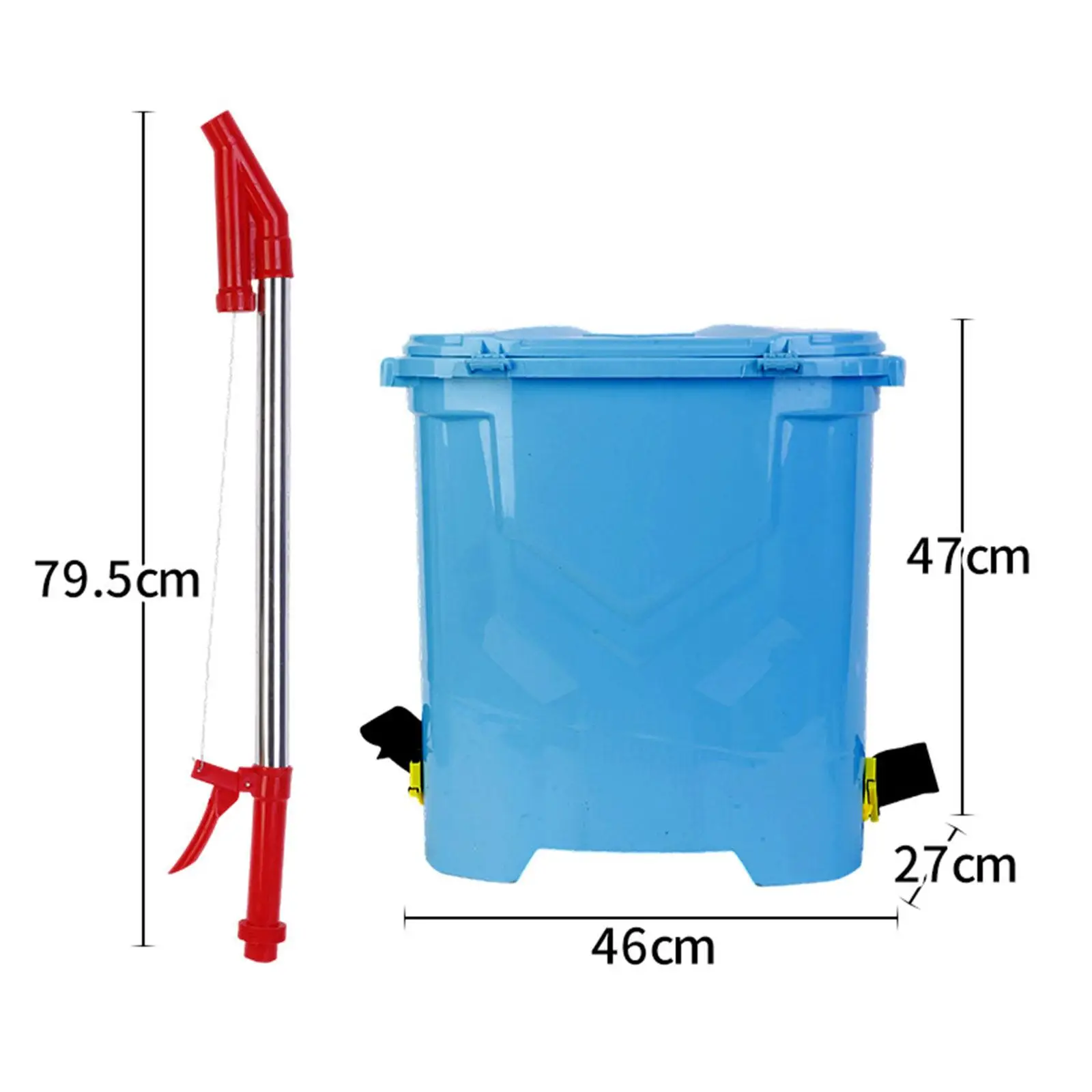 Back Carrying Granular Fertilizer Spreader Replace Multipurpose with Bucket
