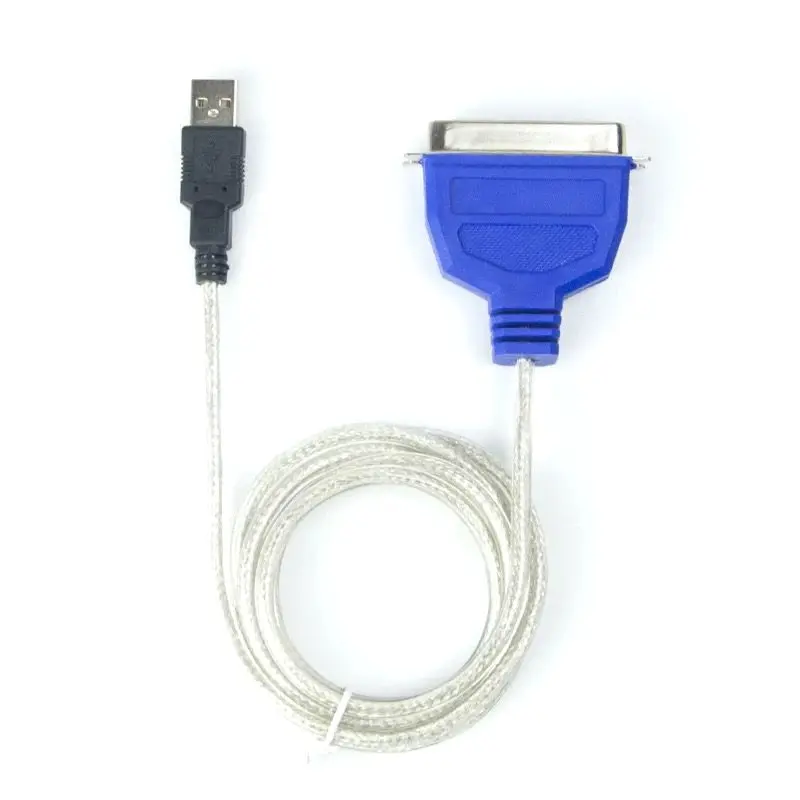 1.5m 36-Pin Parallel to USB Printer Cable for Old-Style Printers (USB to IEEE 1284 Printer)