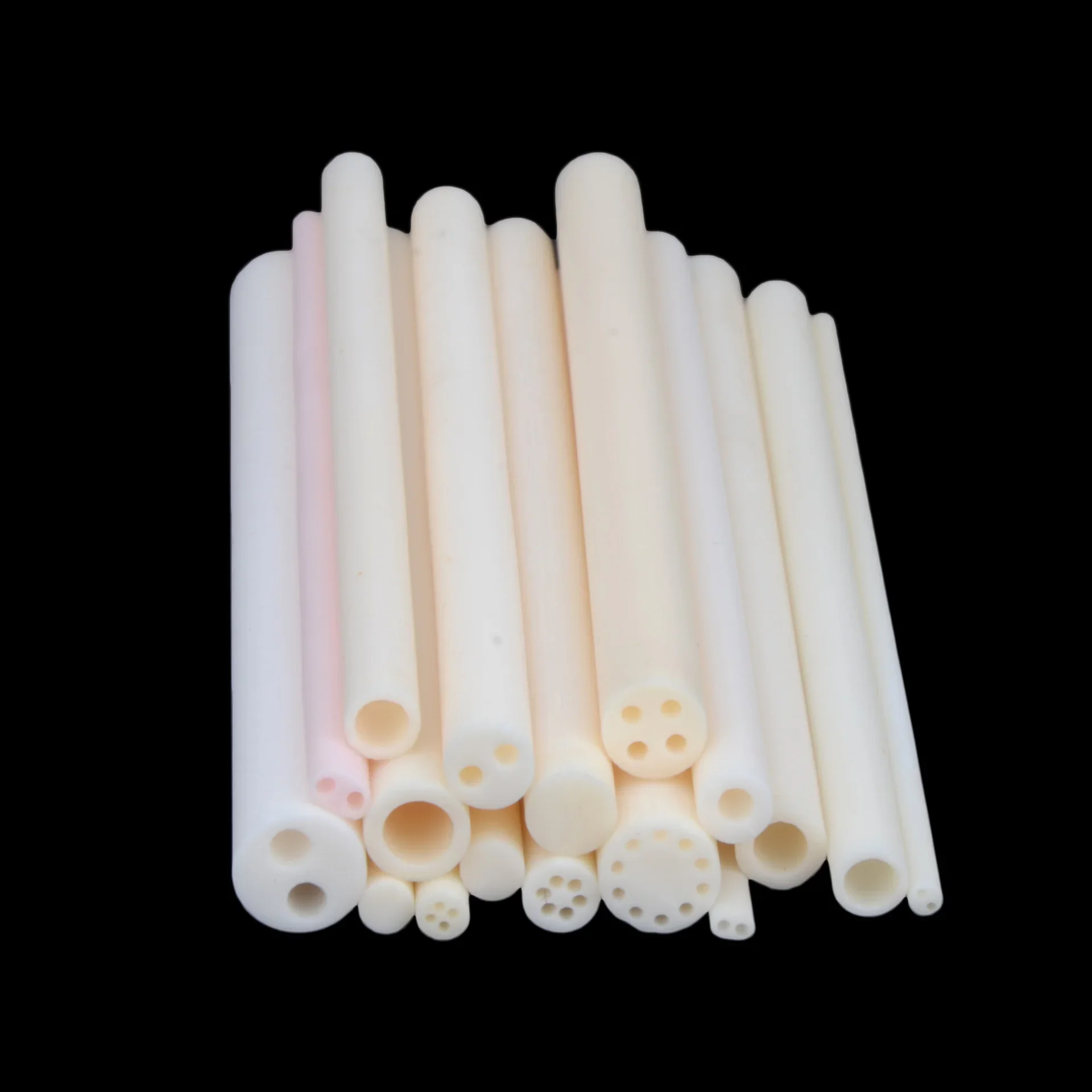 

95% Al2O3 wear-resistant/insulator/refractory sintered alumina ceramic tube/short tube casing