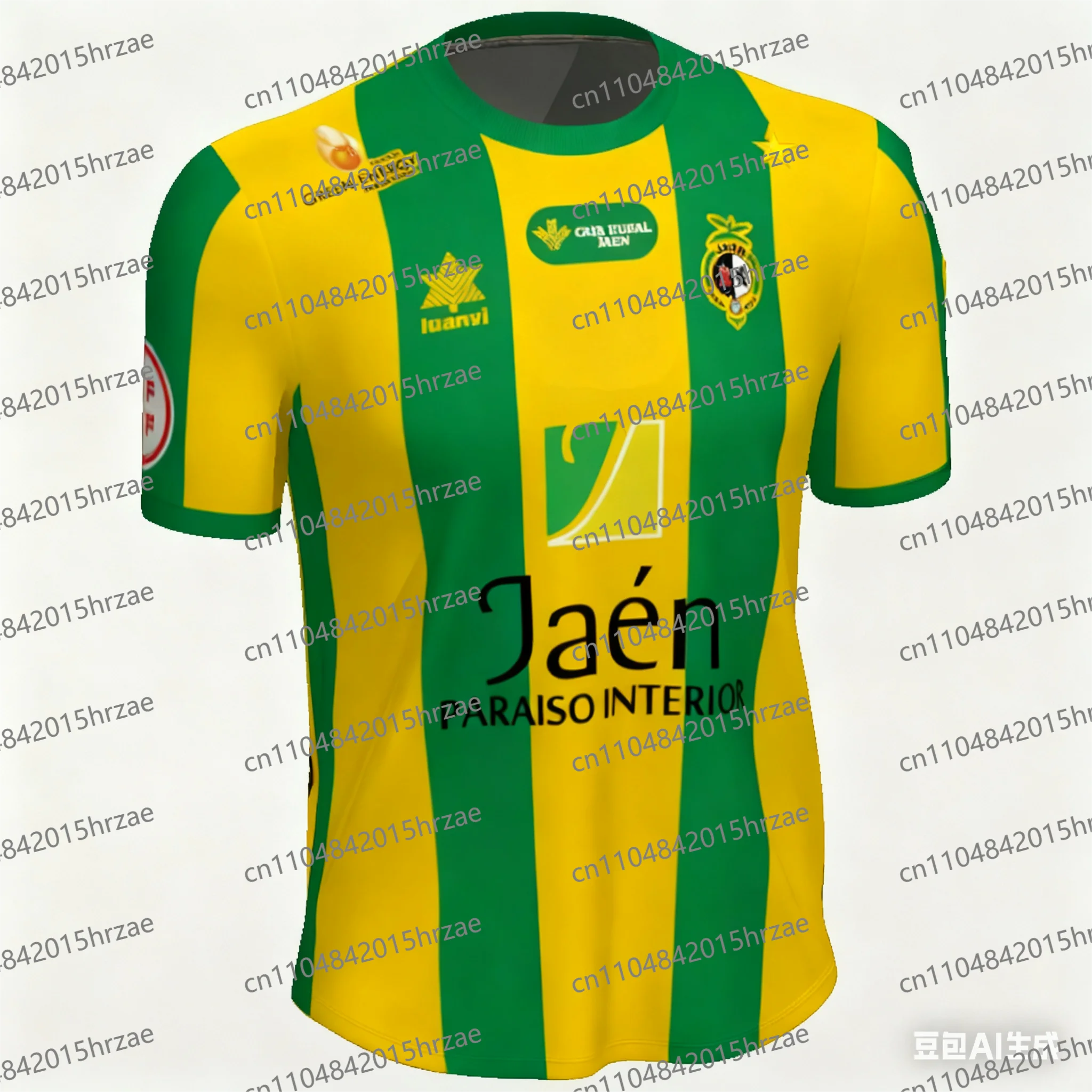 2025_2026 Temporada Jaen Paraiso Interior FS Futsal Jersey España Camiseta de fútbol interior Kit de fútbol Hombres Niños Adultos Fan Gift Supporter