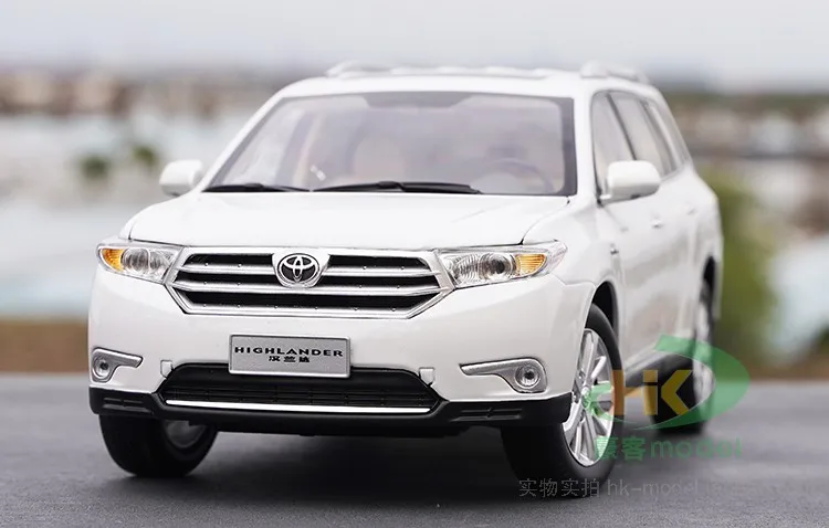 1:18 الأصلي GAC تويوتا هايلاندر تويوتا هايلاند 2012، نموذج سيارة سبيكة