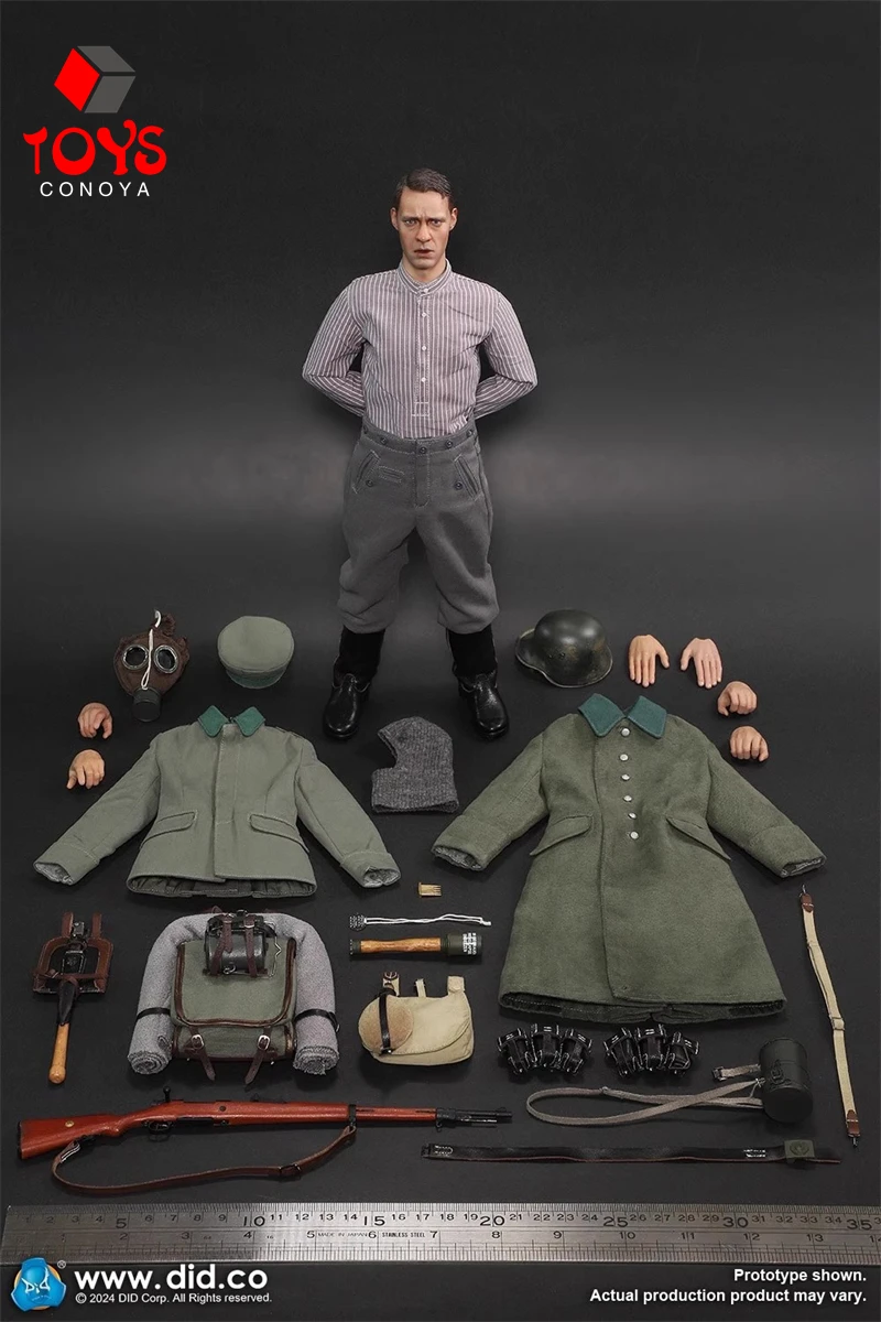 Auf Lager DID D11014 1/6 WWI Deutsche Armee Soldat Paul Actionfigur 12'' Männliche Soldat Figur Komplettset Sammlermodell