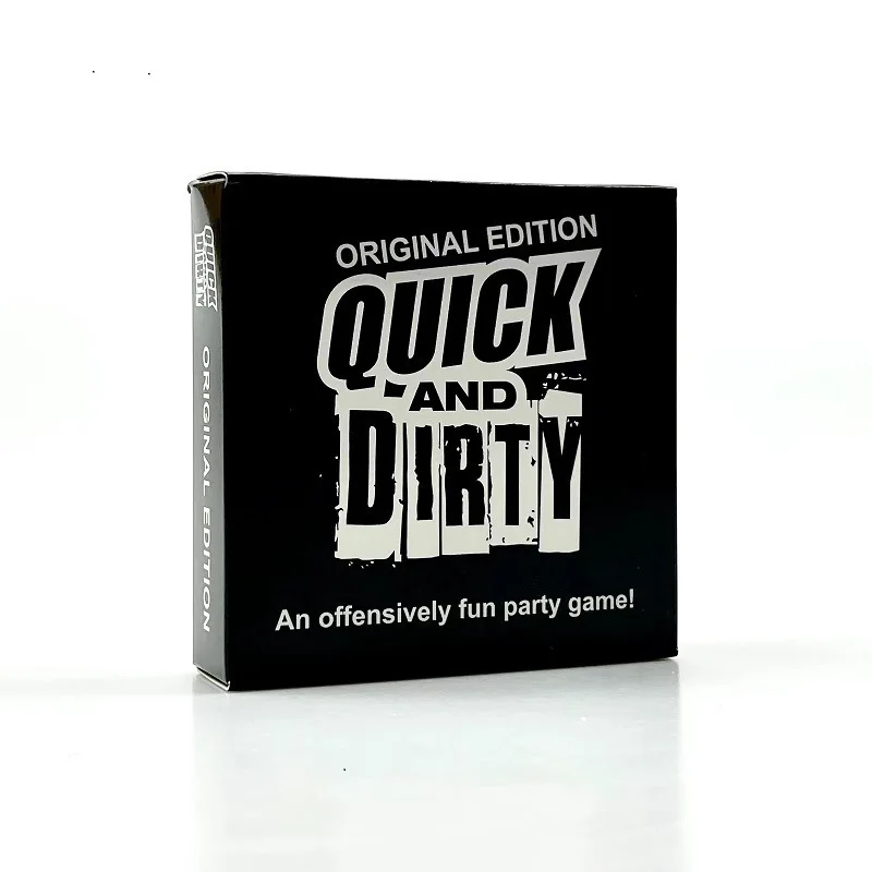 QUICK AND DIRTY - An Offensively Fun Game! [Funny Social Comedy Game] Board games