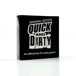 QUICK AND DIRTY - An Offensively Fun Game! [Funny Social Comedy Game] Board games