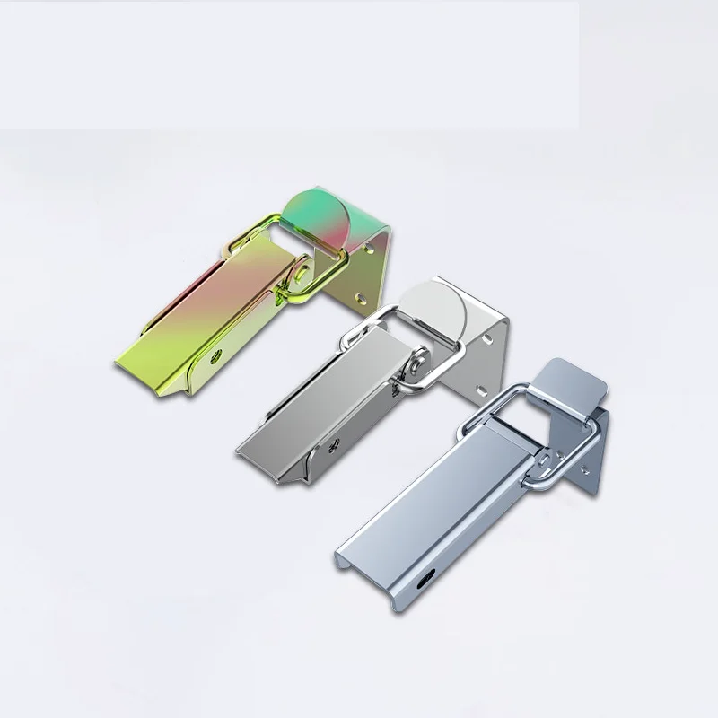 1PCS Large Toggle Latch Hanging Buckle, Hook Pull Fastening Lock for Wooden Metal Box Tool Equipment Case Barrel Fixing