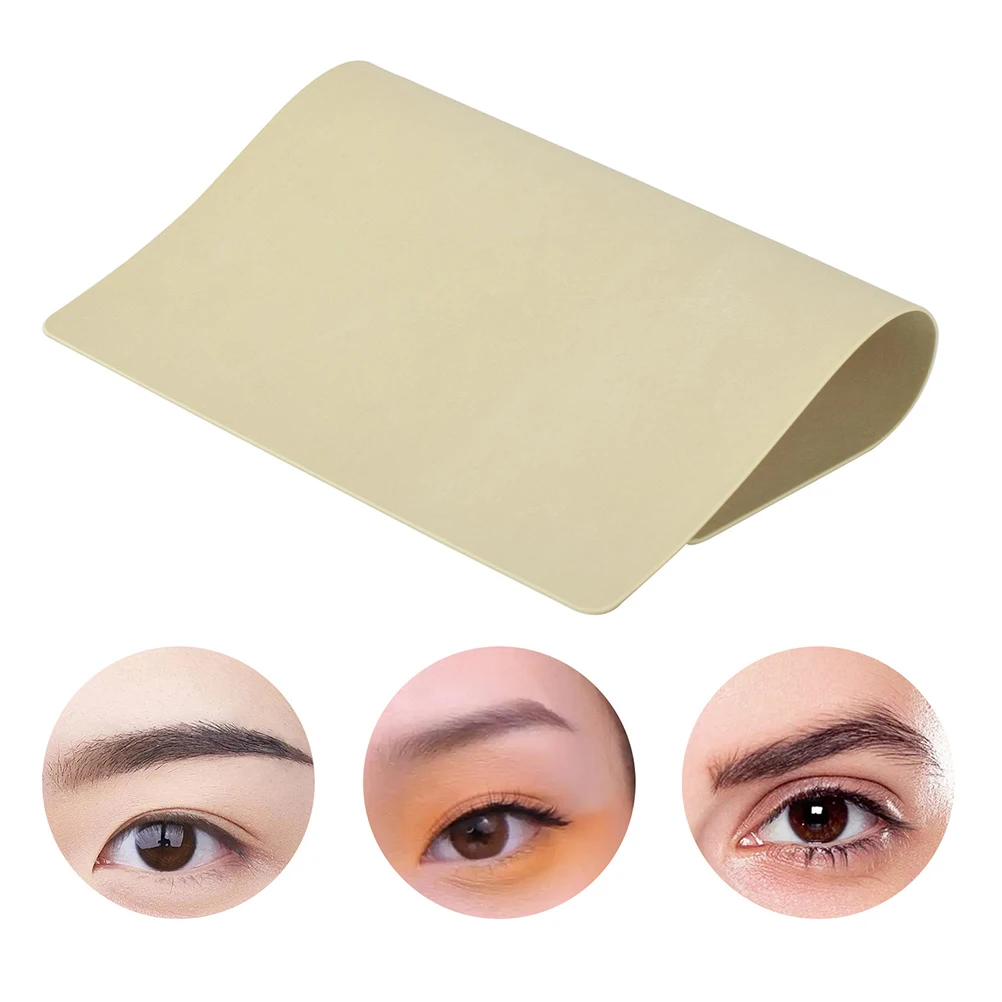 

Tattoo Practice Eyebrow Tattooing Skin Eyebrows Makeup Board for Beginners