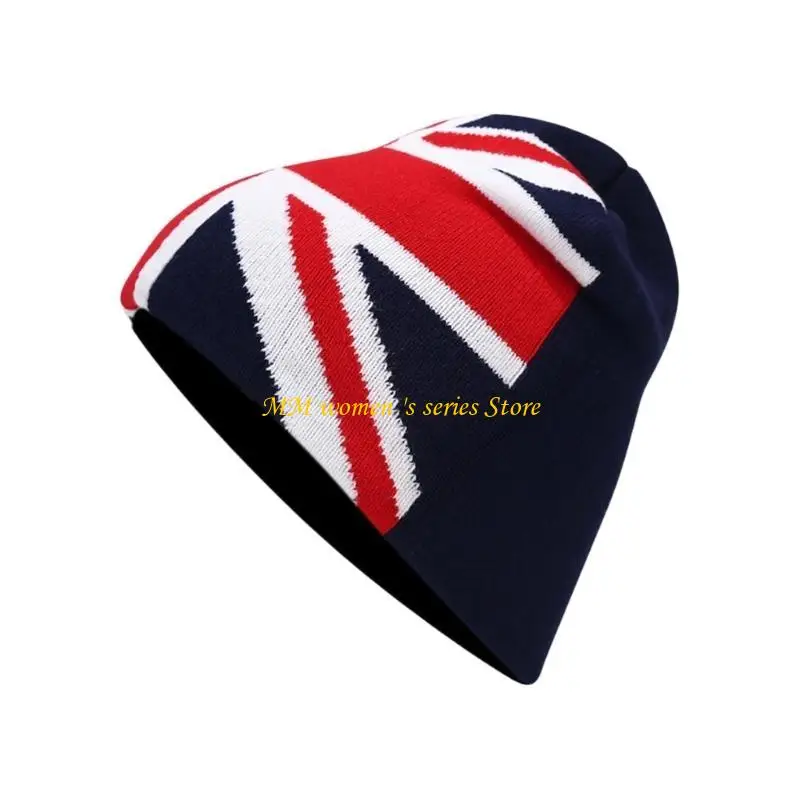 Q39C Beanie Hats Winter Knitted Cap Soft Warm Ski Hat Unisex Autumn Winter Skullies Warm Casual Hats Crochet Patterned Cap