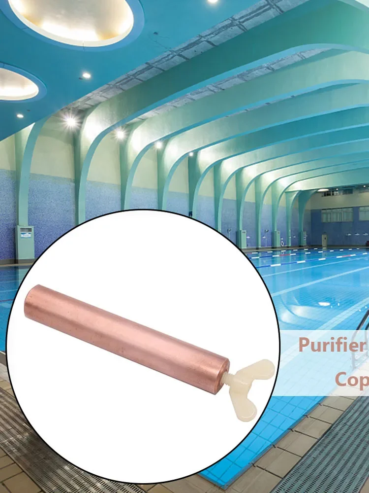 for Swimming Pool Ionizer Water Purifier Cleaner Accessories Solar Copper Anode Replacement Copper Parts