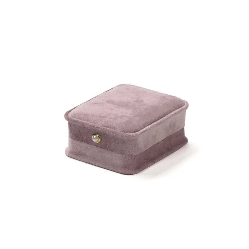 Velvet Jewelry Box Gift Packaging Display Chain Jewelry Necklace Box For Retail Display Home Organization Travel Jewelry Storage