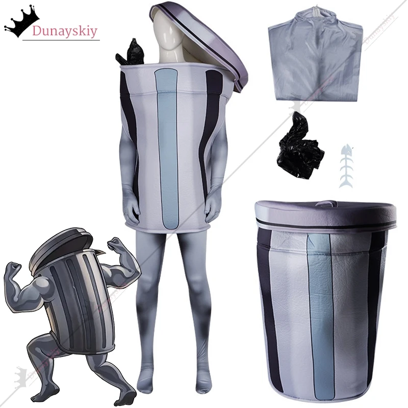 Honkai Star Rail King Nextbucket Cosplay Costume Star Dome Railway Trash Can Doll Server Role-Playing Women Man Adult Outfit