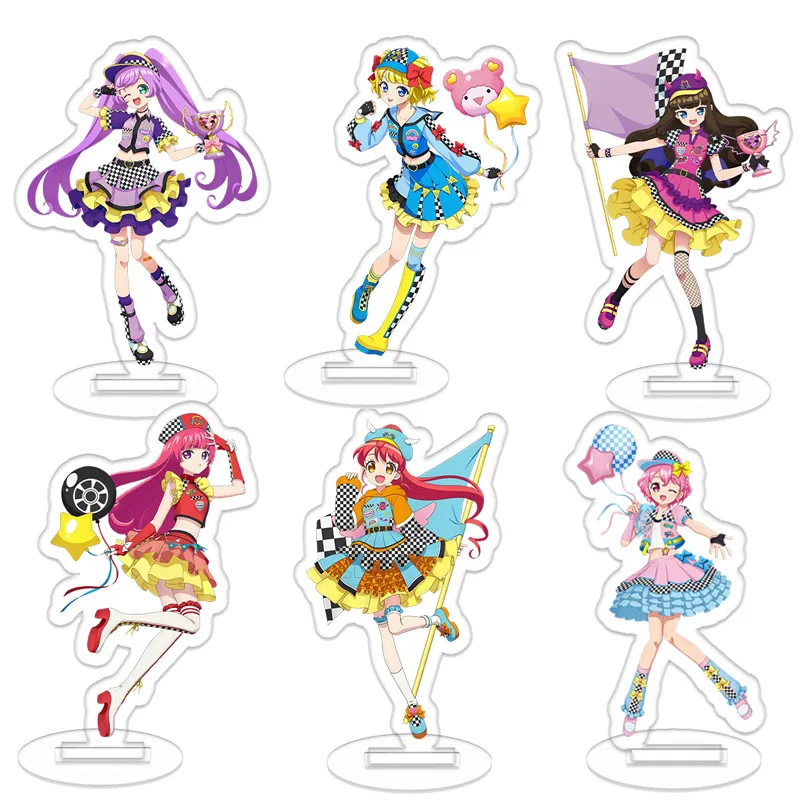 

PriPara Stand Up Sign Acrylic Manaka Laala Minami Kurosu Aroma Model Toys Hojo Sophy Mikan Desktop Ornaments Festival Gift
