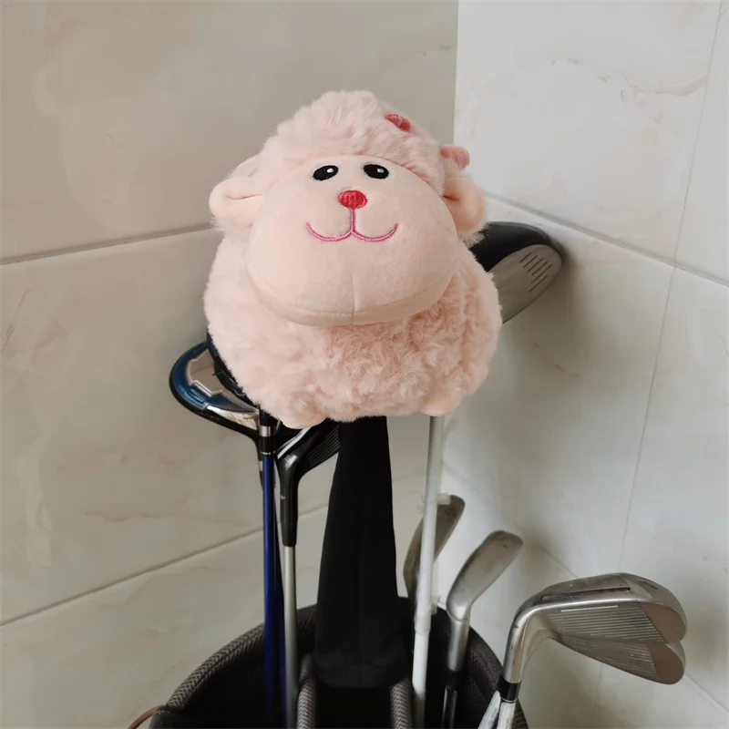 

Деревянный головной убор для гольфа Lady Sheep 460cc, плюшевый головной убор для гольфа для мужчин и женщин