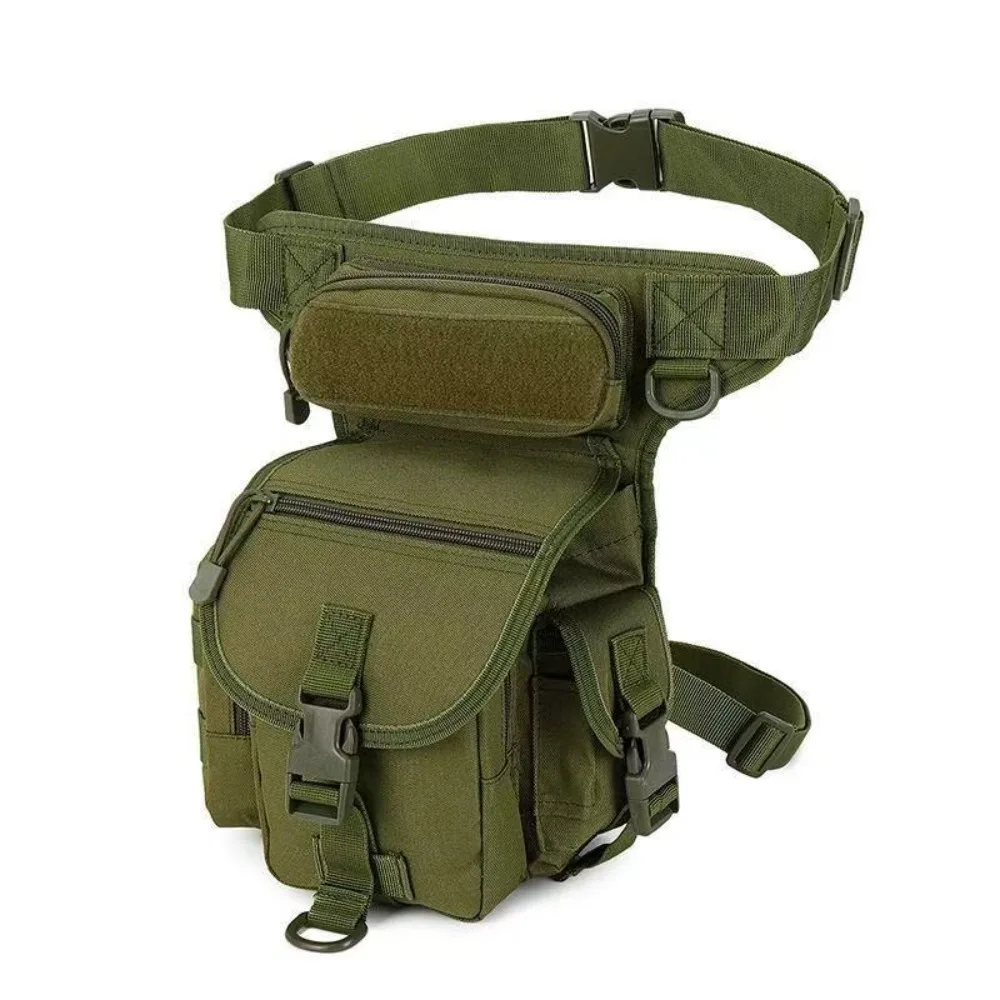 

Large Capacity Outdoor Drop Leg Bag Adjustable with Side Pockets Hiking Waist Pack Multi-Purpose Molle Bike Cycling Bag Riding