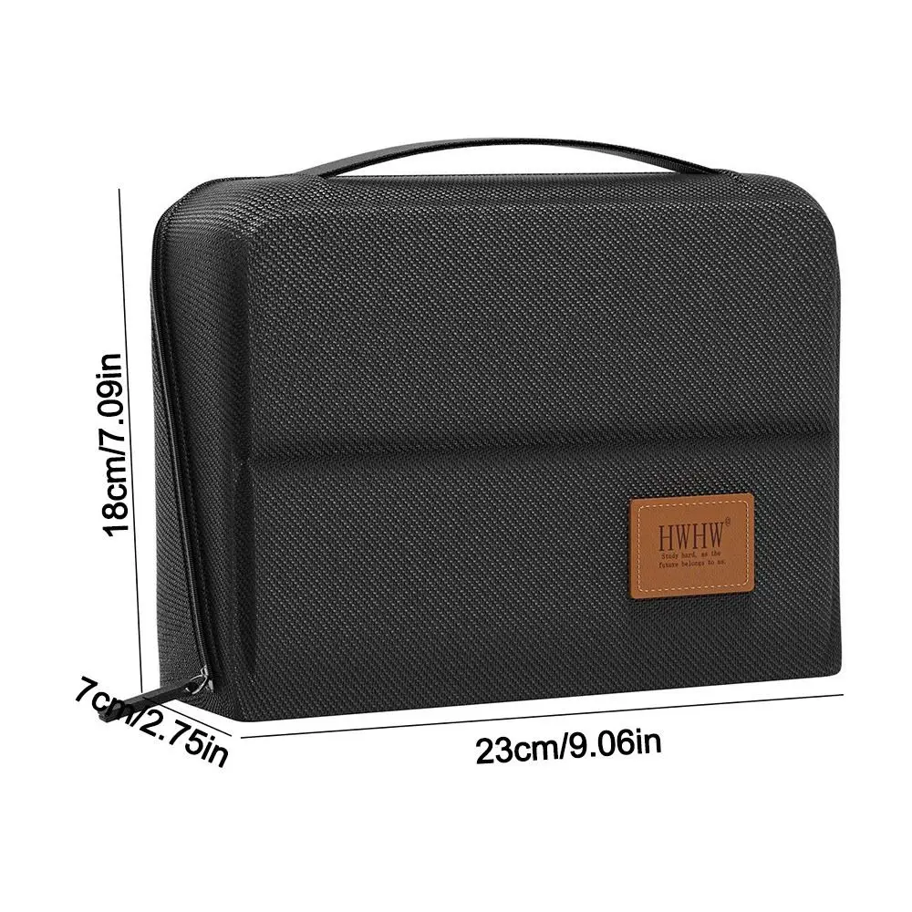 Multi-functional Standing Type Pencil Case Handheld Large capacity Pen Bag Stationery Bag Back To School Gift