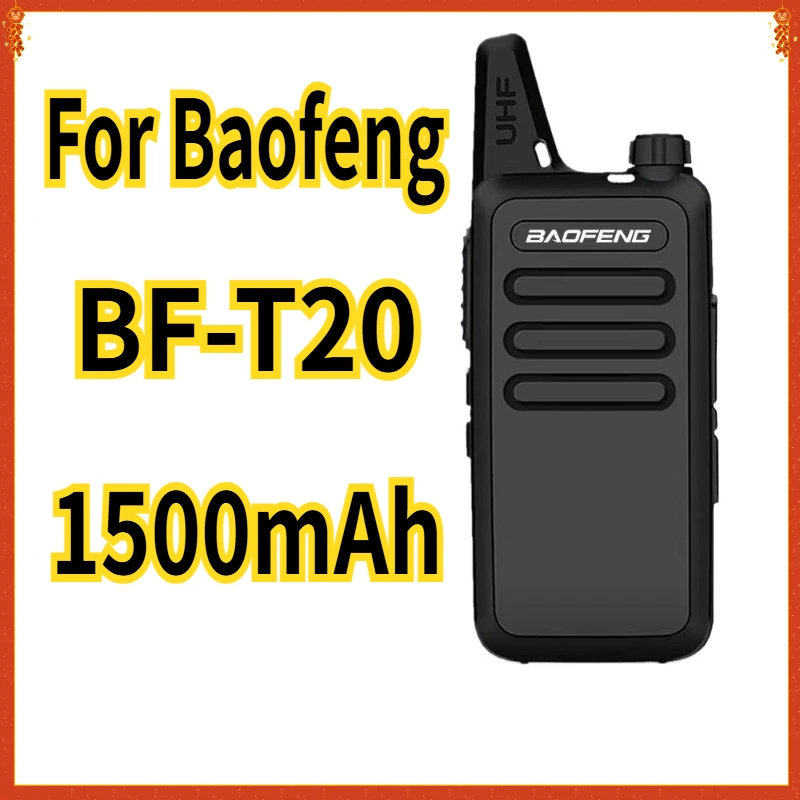 

For Baofeng Walkie Talkie BF-T20 USB Charger 5KM Long Range Rechargable Portable Handheld UHF Radio For Camping Trip Kids Gift