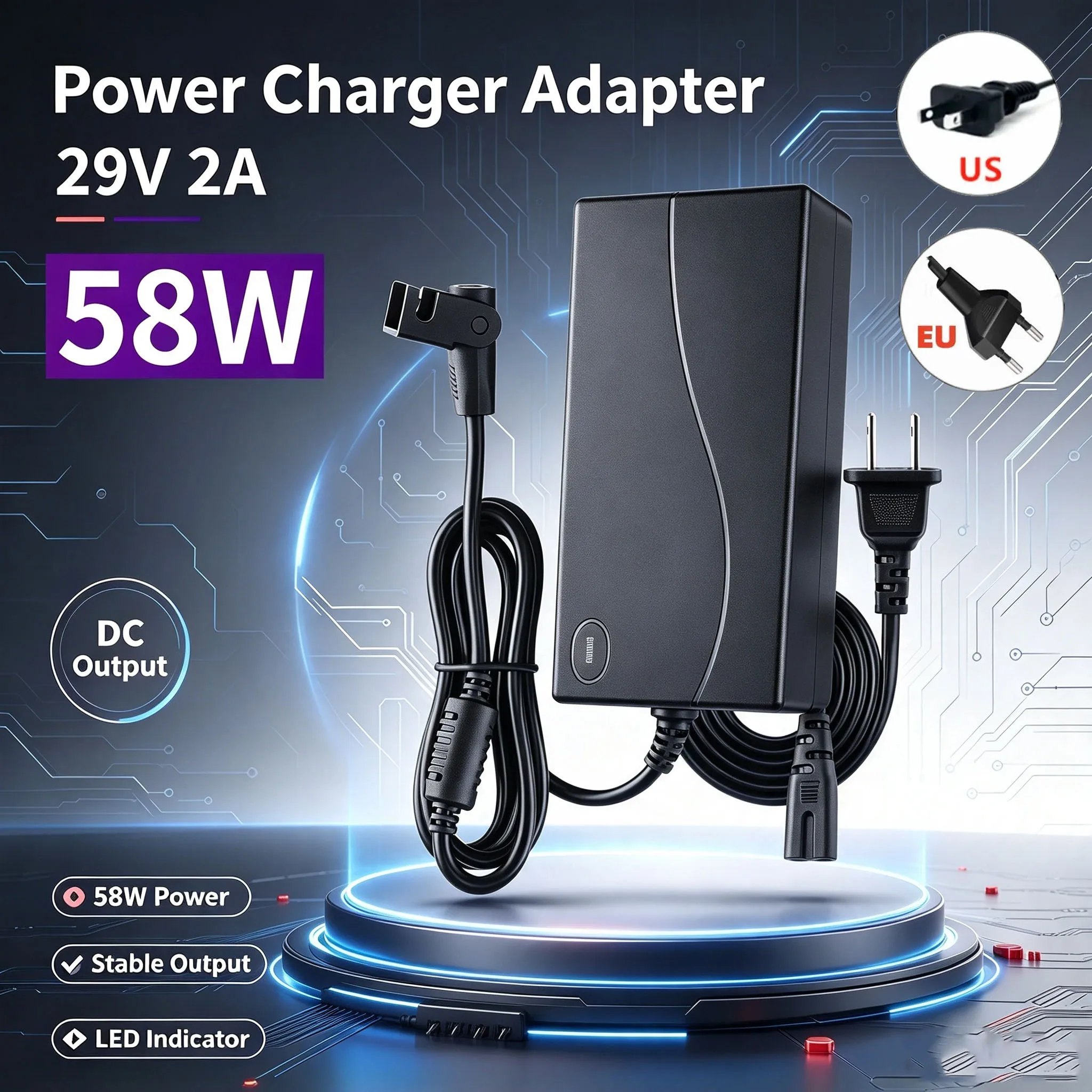 29V 2A AC/DC Power Adapter Supply For Recliner Sofa Chair Charger SwitchingTransformer for OKIN LlKE Limoss Overload Protection