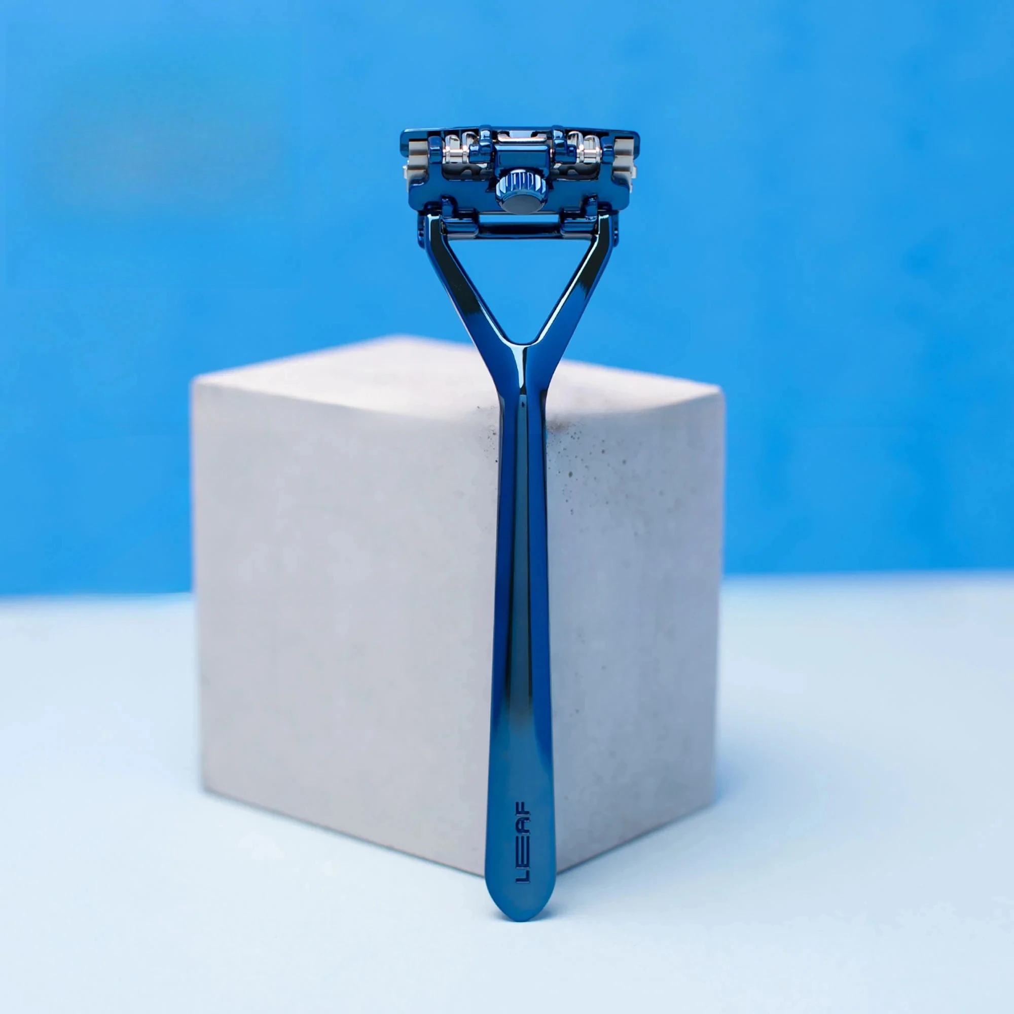 Interchangeable Blade Triple Razor Razor Bald Artifact (Stainless Steel)