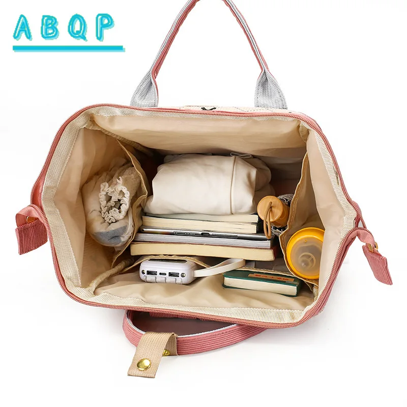 Diaper Bag Backpack Large Capacity Baby Bag Luxury Brand Fashion Lightweight Outing Baby Diaper Bag Backpack Multifunctional