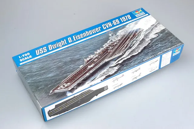 

Trumpeter 1/700 05753 USS Dwight D.Eisenhower CVN-69