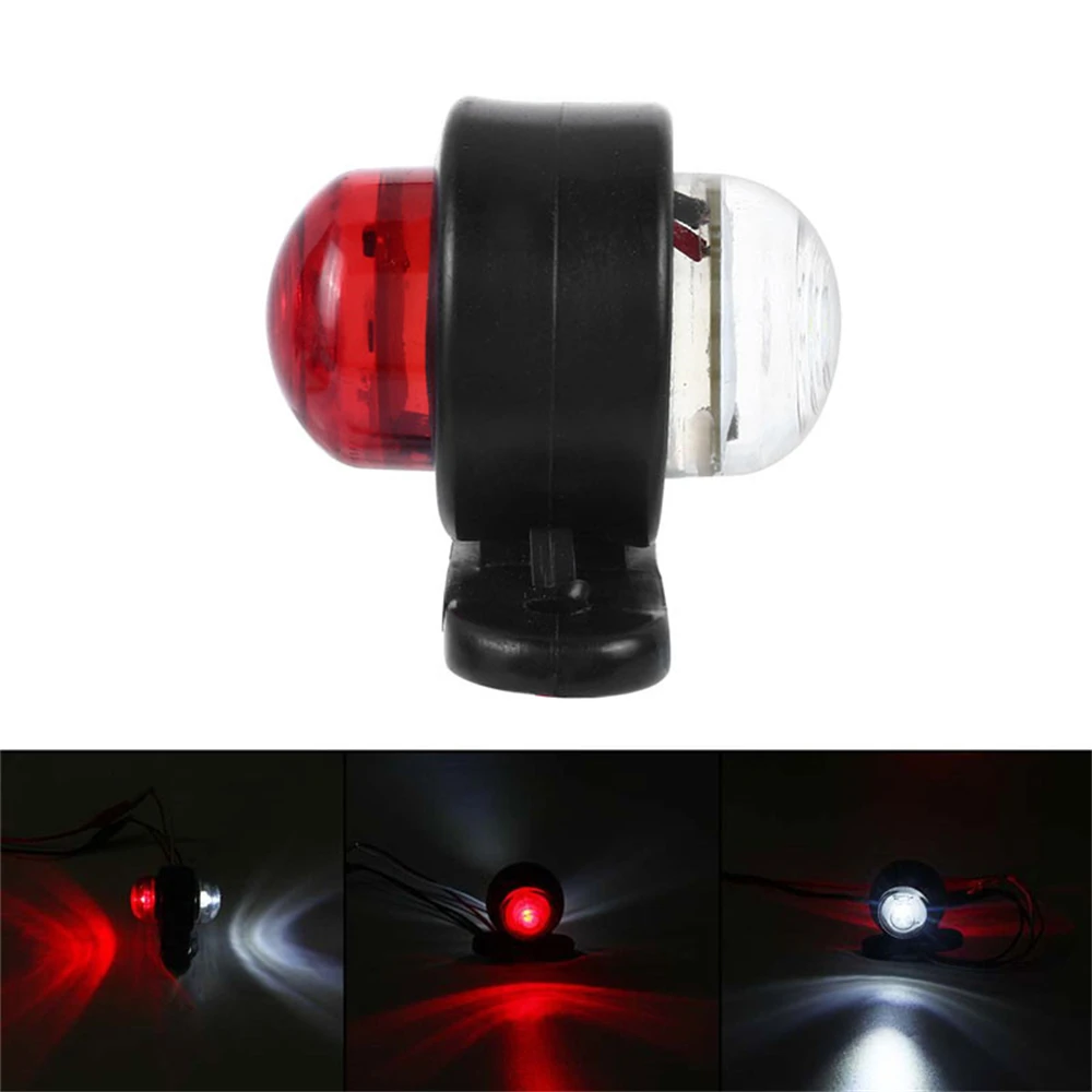 2PCS/Set Truck Tail Lights Outline Marker LED Side Marker 24v LED Light Truck Parts  Caravan Trailer Lamp LED Side Lights